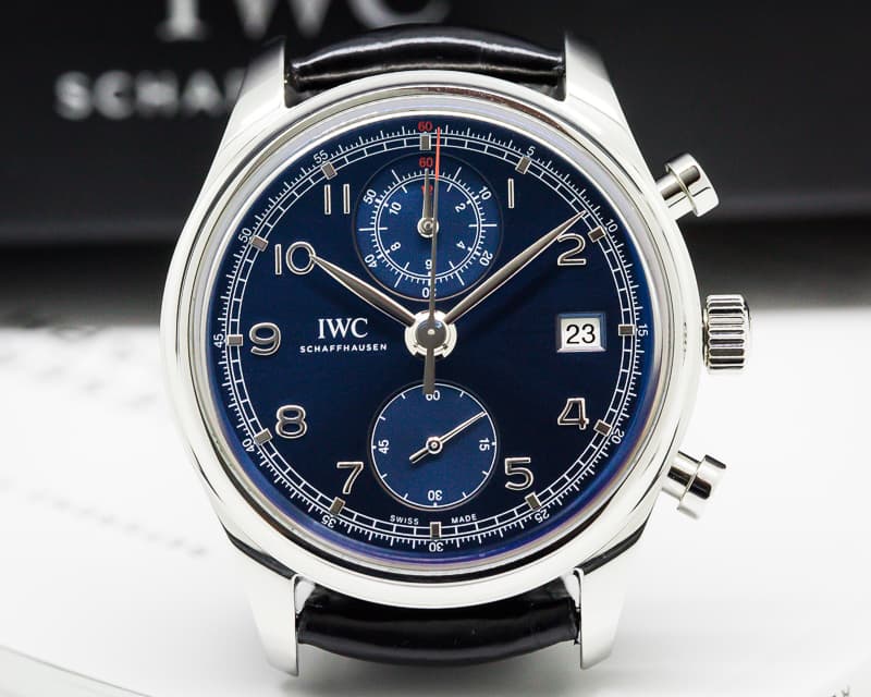 IWC Portuguese Chronograph Classic SS Laureus Limited Edition 