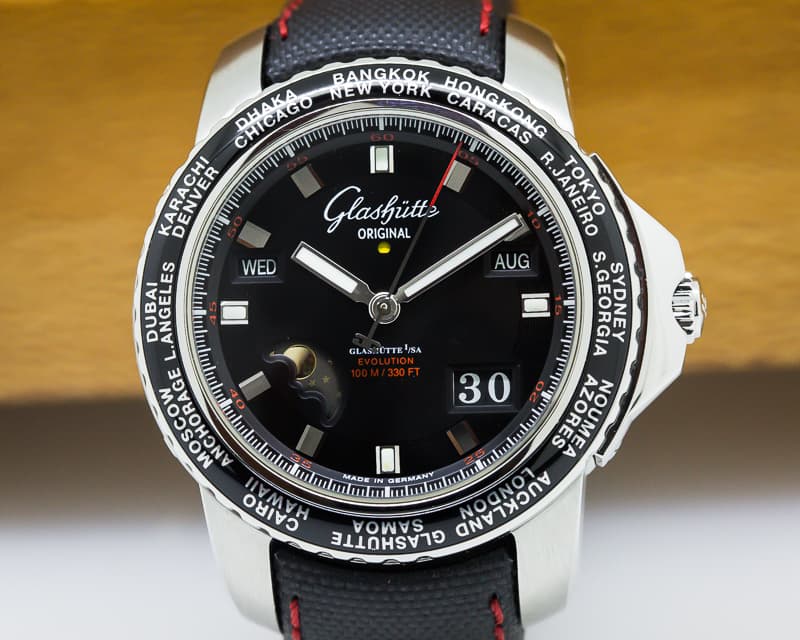Glashutte Original Sport Evolution Perpetual Calendar SS / Kevlar 
