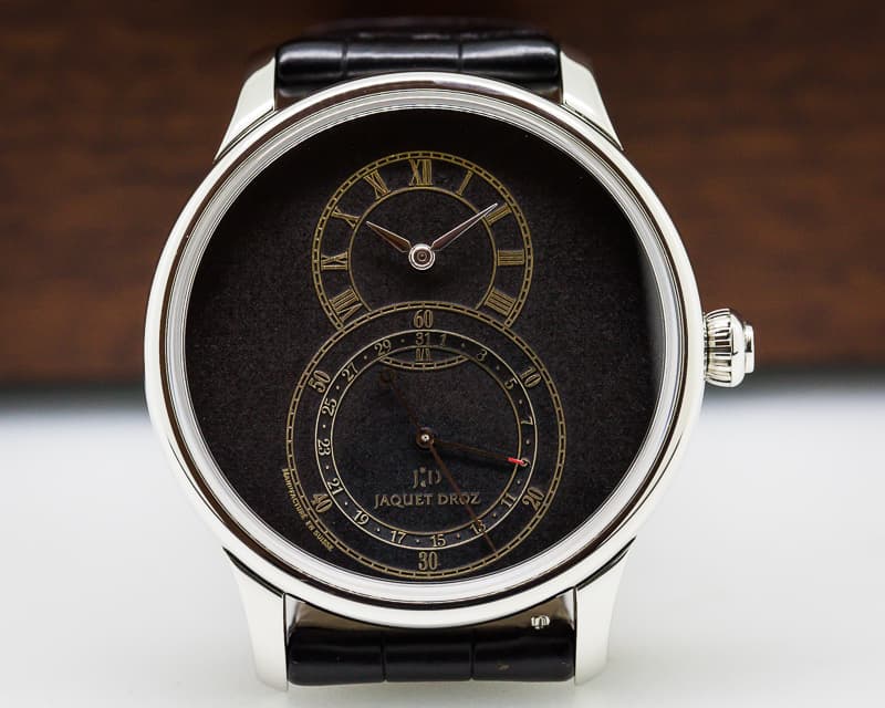 Jaquet Droz Grande Seconde Quantieme Automatic SS Grey Dial