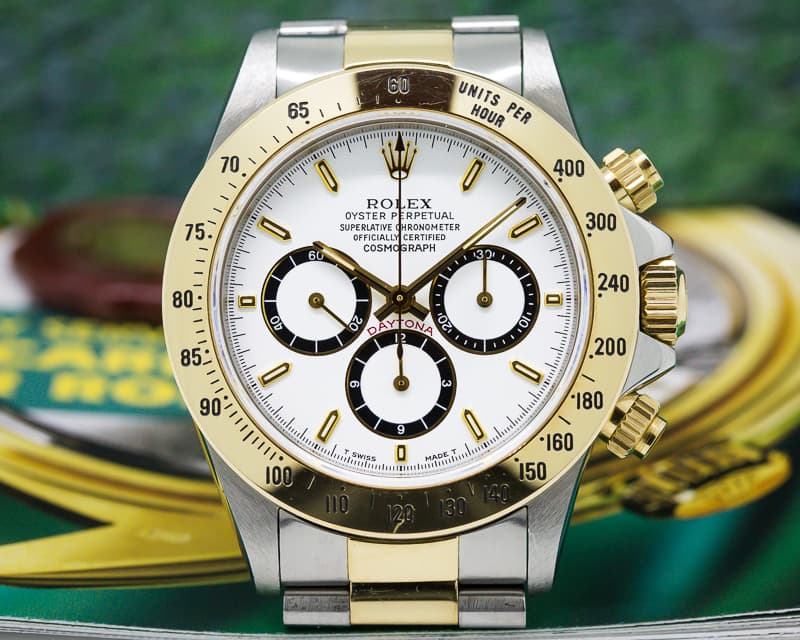 Rolex Zenith Daytona Cosmograph 2 Tone UNPOLISHED 