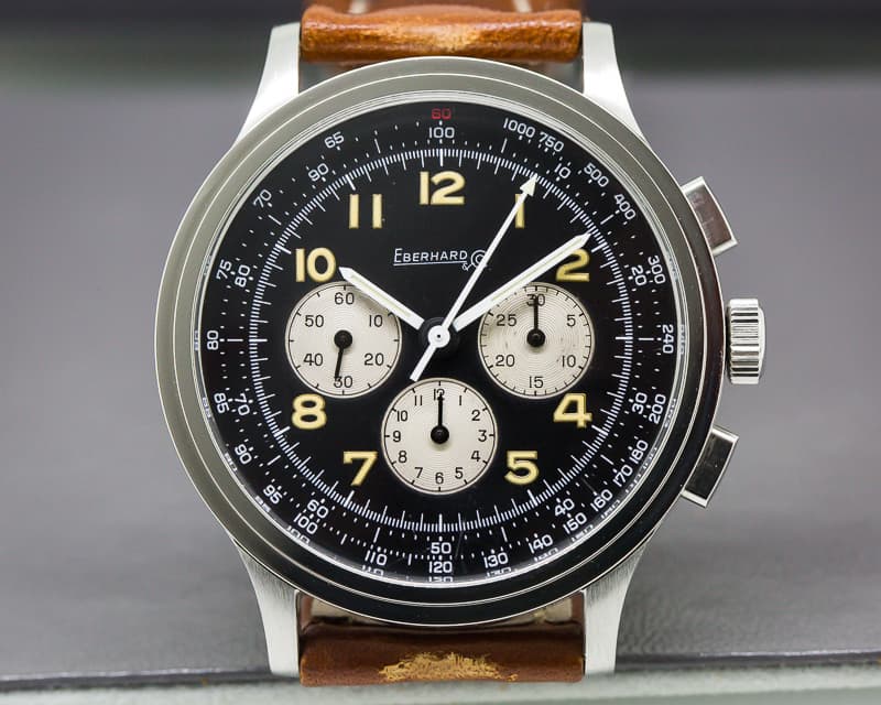 Eberhard Aviograf SS MINT Box and Papers