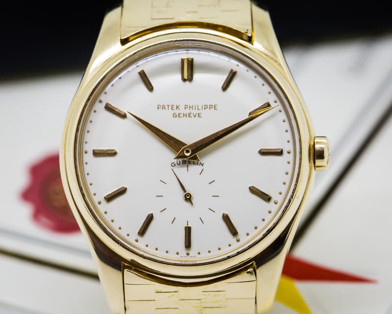 Patek Philippe Calatrava Automatic Enamel Dial GUBELIN SIGNED 1st Series 