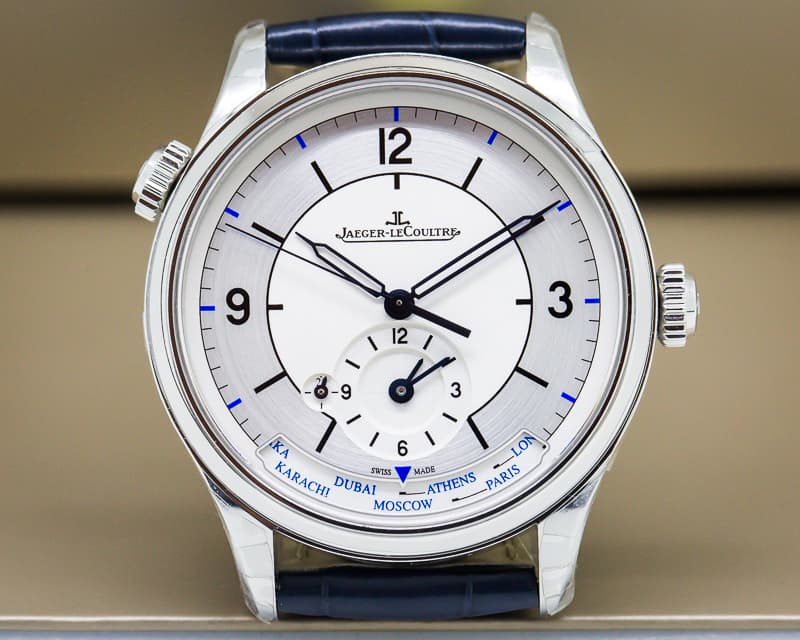 Jaeger LeCoultre Master Geographic SS SECTOR DIAL 39MM 
