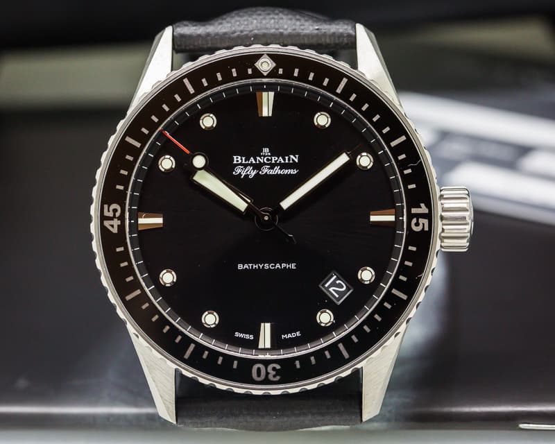 Blancpain Fifty Fathoms Bathyscaphe Automatic Titanium