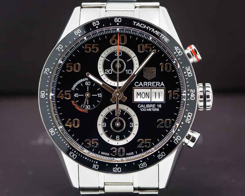 TAG Heuer Carrera Day Date Chronograph SS / SS