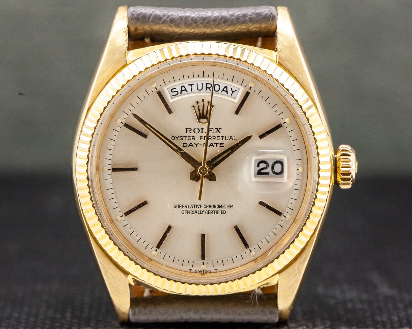 Rolex Oyster Perpetual Day Date 18K Yellow Gold