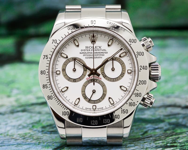 Rolex Daytona White Dial 