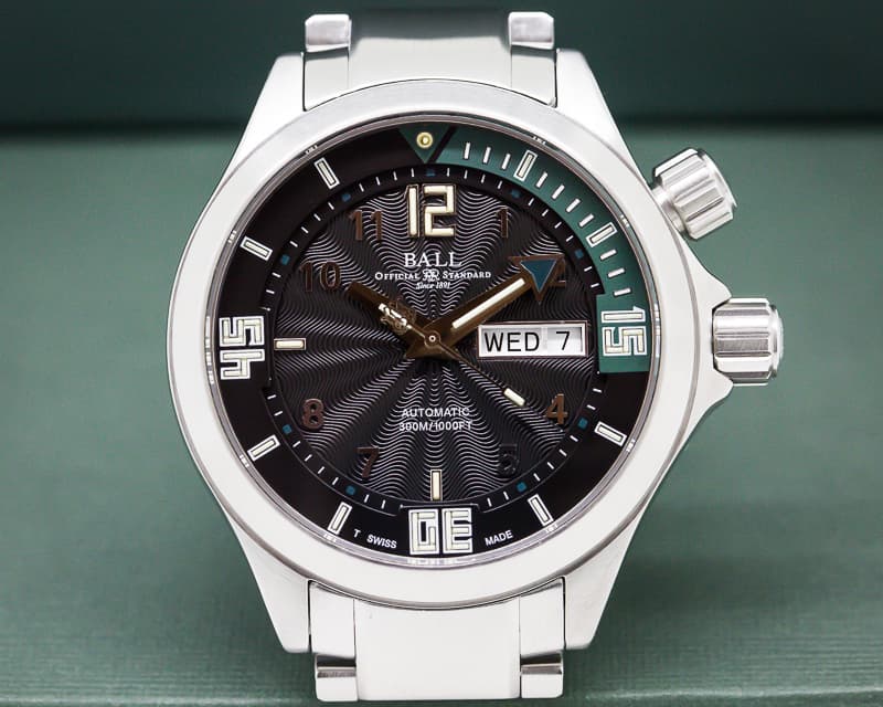 Ball Engineer Master II Diver SS Black Dial 

