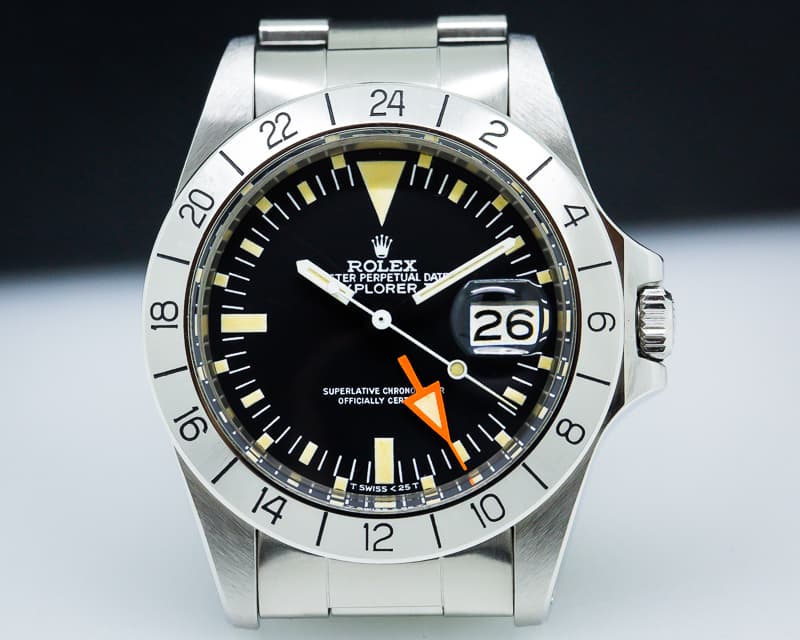 Rolex Explorer II Steve McQueen Freccione UNPOLISHED WOW 