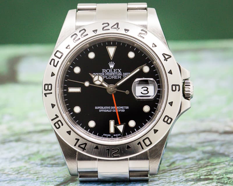 Rolex Explorer II SS Black Dial 