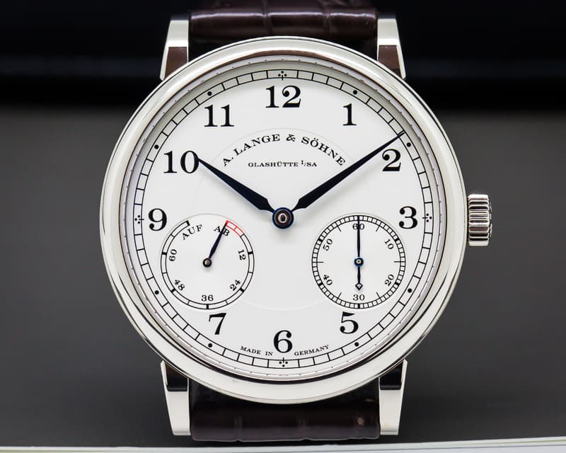 A. Lange and Sohne 1815 Up & Down 18K White Gold