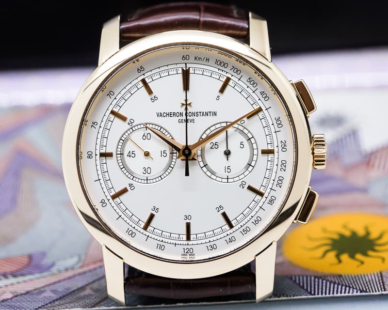 Vacheron Constantin Patrimony Traditionnelle Chronograph 18K Rose Gold