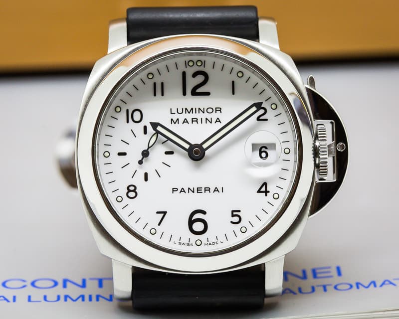 Panerai Luminor Marina SS White Dial 40MM