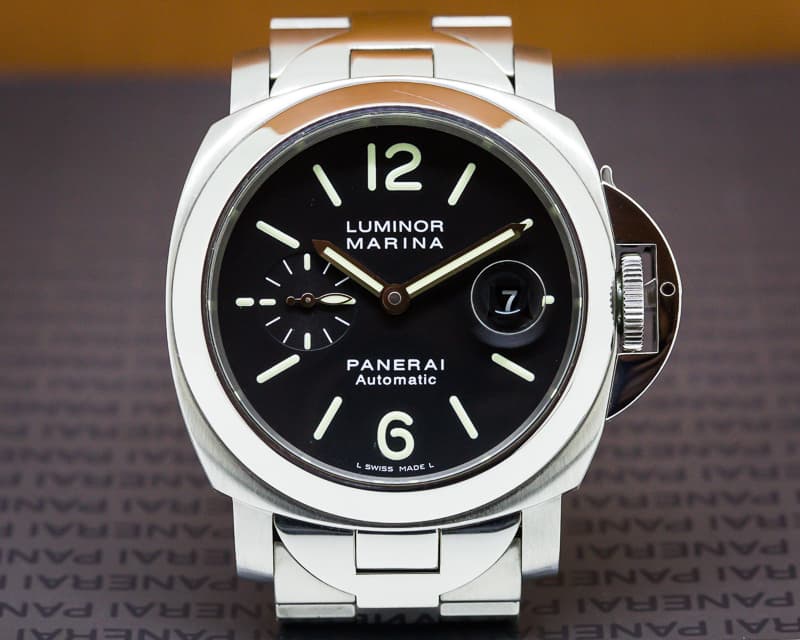 Panerai Luminor Automatic SS Black Dial