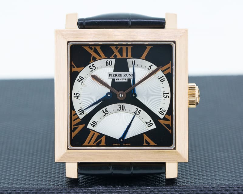 Pierre Kunz Rose Gold Retrograde Triple Seconds