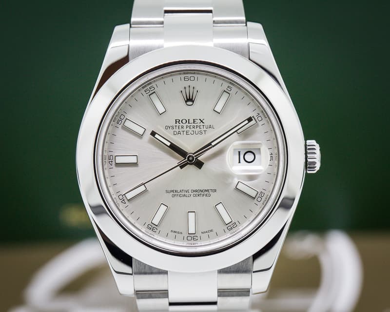 Rolex Datejust II SS Silver Dial 