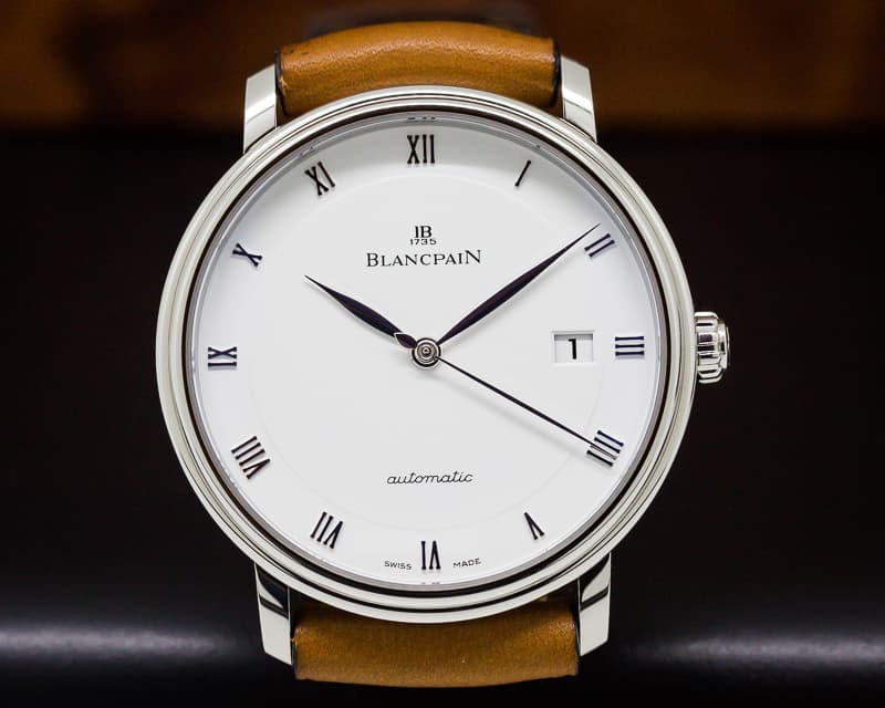 Blancpain Ultra Slim White Dial Automaitc SS