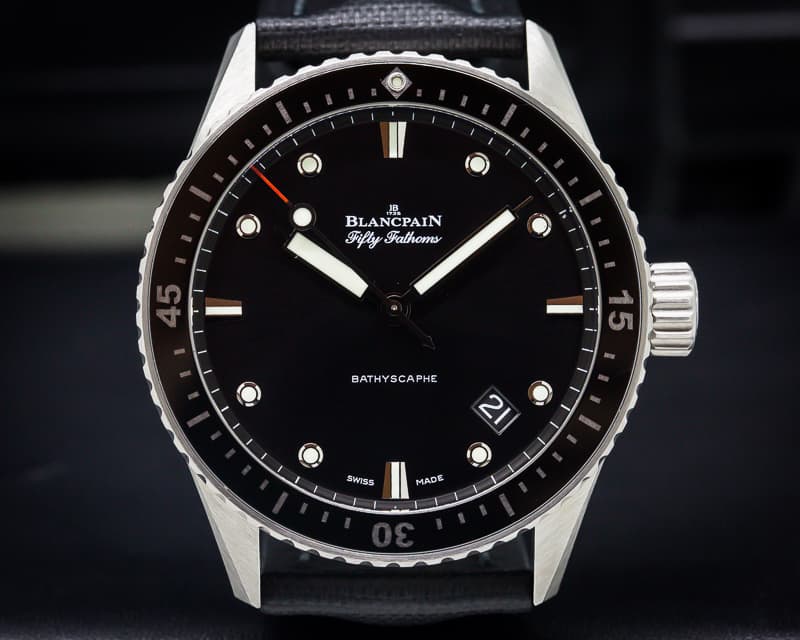 Blancpain Fifty Fathoms Bathyscaphe Automatic Titanium
