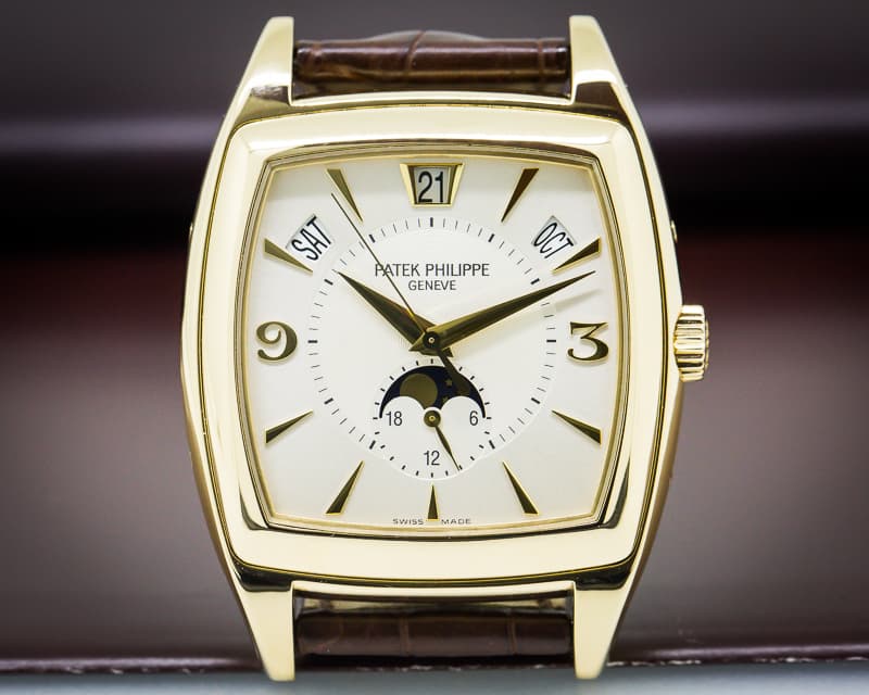 Patek Philippe Gondolo Calendario Cream Dial 18K Yellow Gold 