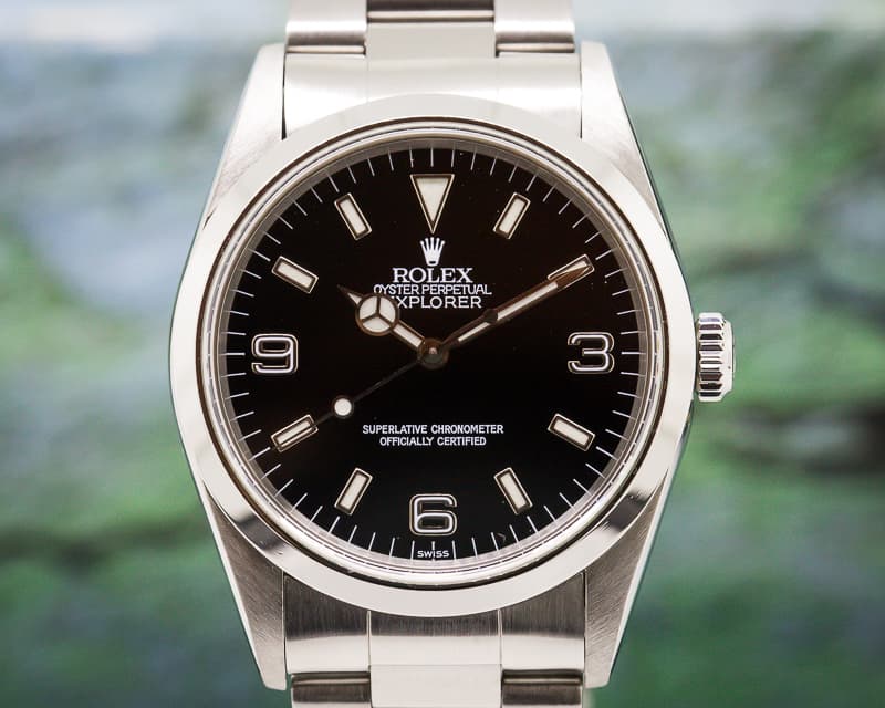 Rolex Explorer I 36MM SS / SS


