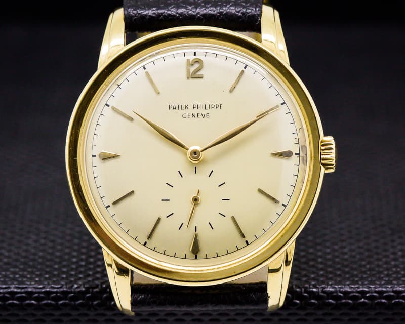 Patek Philippe Vintage Calatrava Manual Wind 18K Yellow 