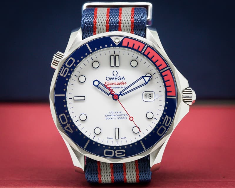 Omega Seamaster 300m Commander 007 James Bond 41mm LIMITED