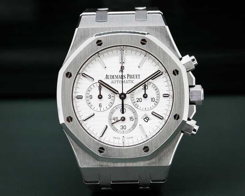 Audemars Piguet Royal Oak Chronograph Silver Dial SS 41MM