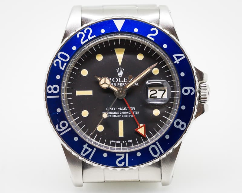 Rolex GMT Master "Blueberry" Mark 3 Radial Dial SS/SS