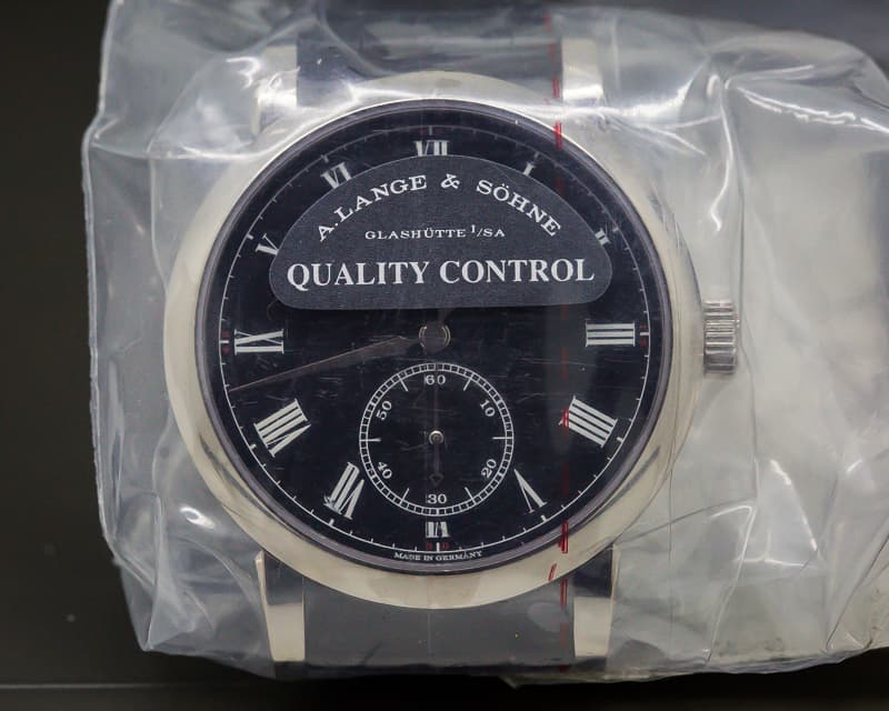 A. Lange and Sohne Richard Lange Pour Le Merite 18K White Gold LIMITED