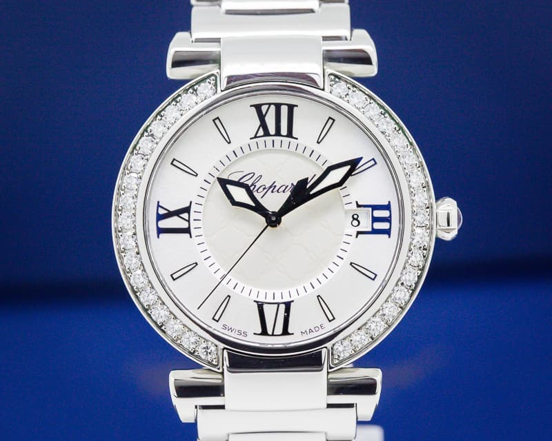 Chopard Imperiale quartz SS 36 MM Diamond Bezel