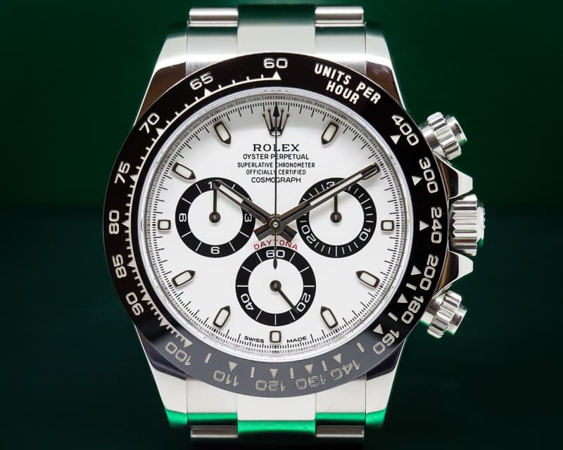 Rolex Daytona Ceramic Bezel SS / White Dial