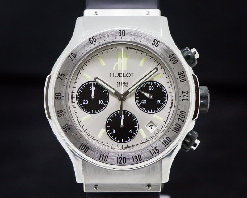 Hublot Hublot MDM SuperB Chrono stainless steel/rubber deployant
