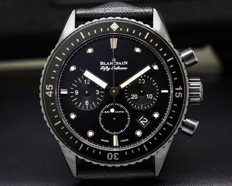 Blancpain Fifty Fathoms Bathyscaphe Flyback Chronograph UNWORN Ceramic
