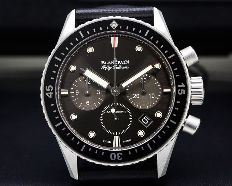 Blancpain Fifty Fathoms Bathyscaphe Flyback Chronograph SS 