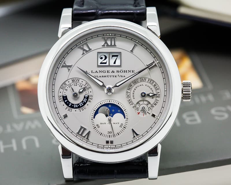 A. Lange and Sohne Langematik Perpetual 
Platinum