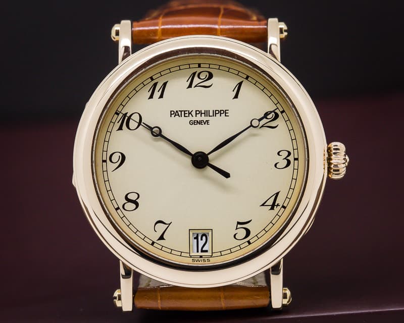 Patek Philippe Calatrava Officers Case 18K Rose Gold