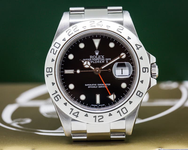 Rolex Explorer II Black Dial
