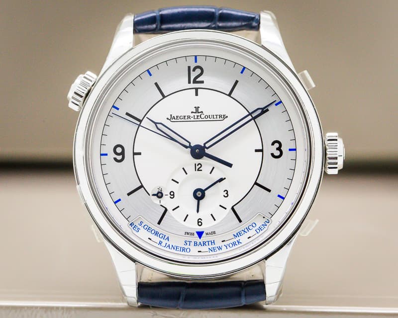 Jaeger LeCoultre Master Geographic SS Sector Dial 39MM UNWORN

