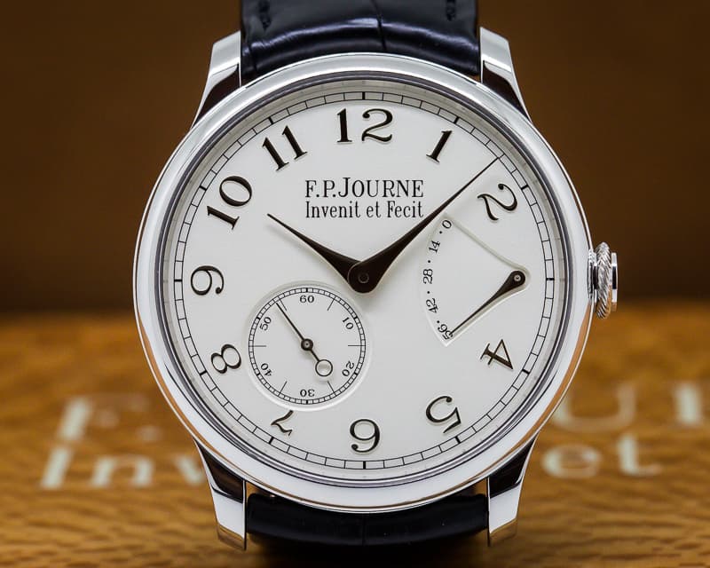 F. P. Journe Chronometre Souverain 38MM Platinum / White Gold Dial