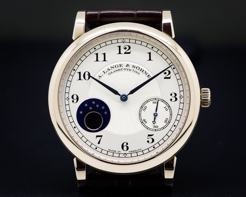 A. Lange and Sohne 1815 Moonphase Honey Gold Hommage to FA Lange