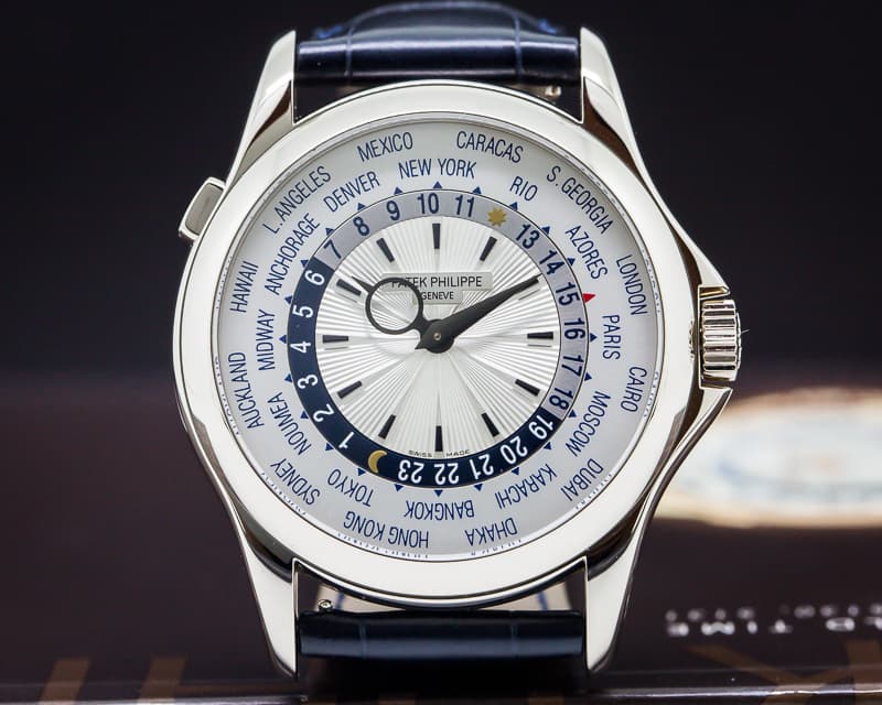 Patek Philippe World Time 18K White Gold