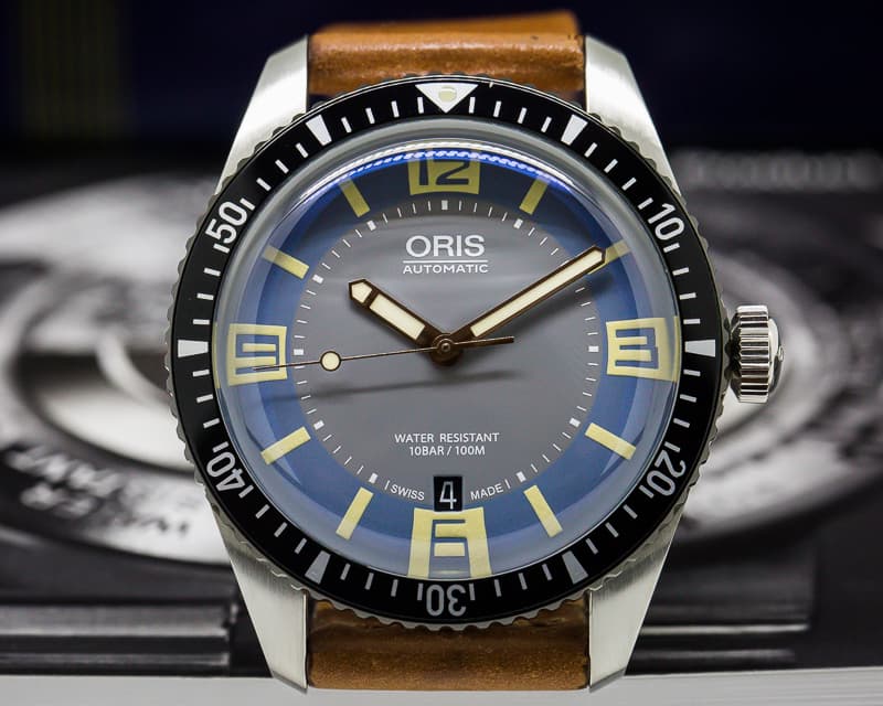 Oris Divers Sixty-Five Blue/Grey Dial