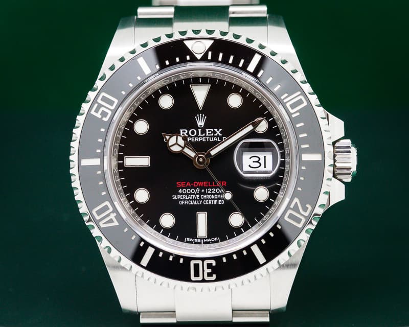 Rolex Sea Dweller RED 43mm 50th Anniversary SS/SS   