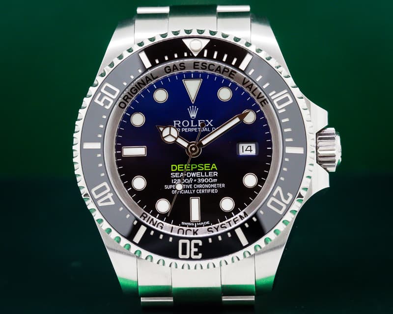 Rolex Sea Dweller Deep Sea Deep Blue JAMES CAMERON 