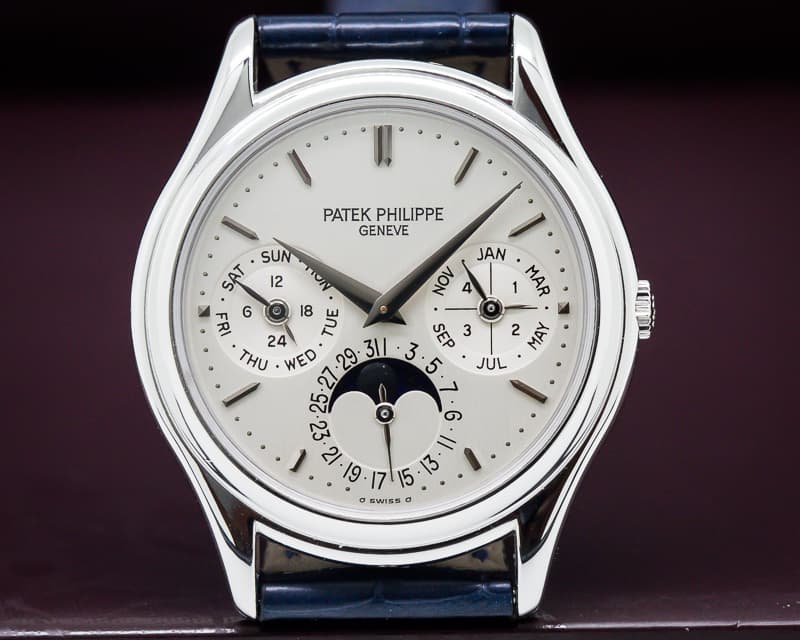 Patek Philippe Perpetual Calendar Platinum FULL SET / PP Service 