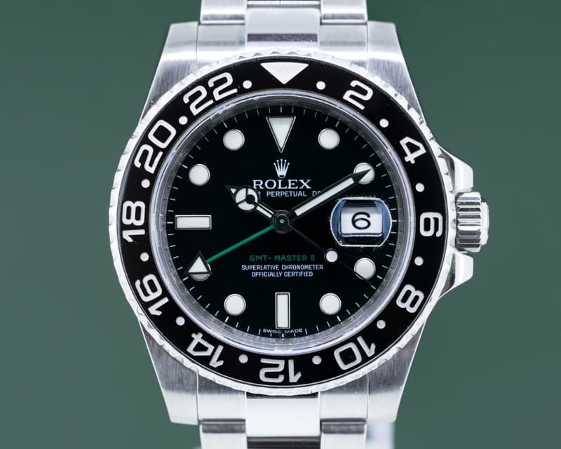 Rolex GMT Master II Ceramic SS 