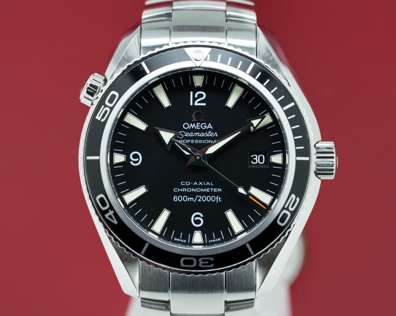 Omega Seamaster Planet Ocean Black Dial SS/SS 42MM