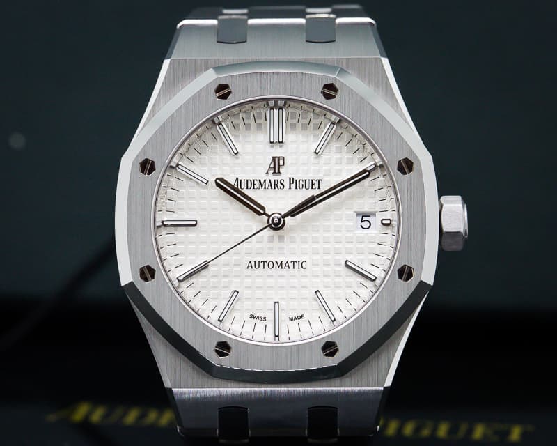 Audemars Piguet Royal Oak White Dial SS / SS 