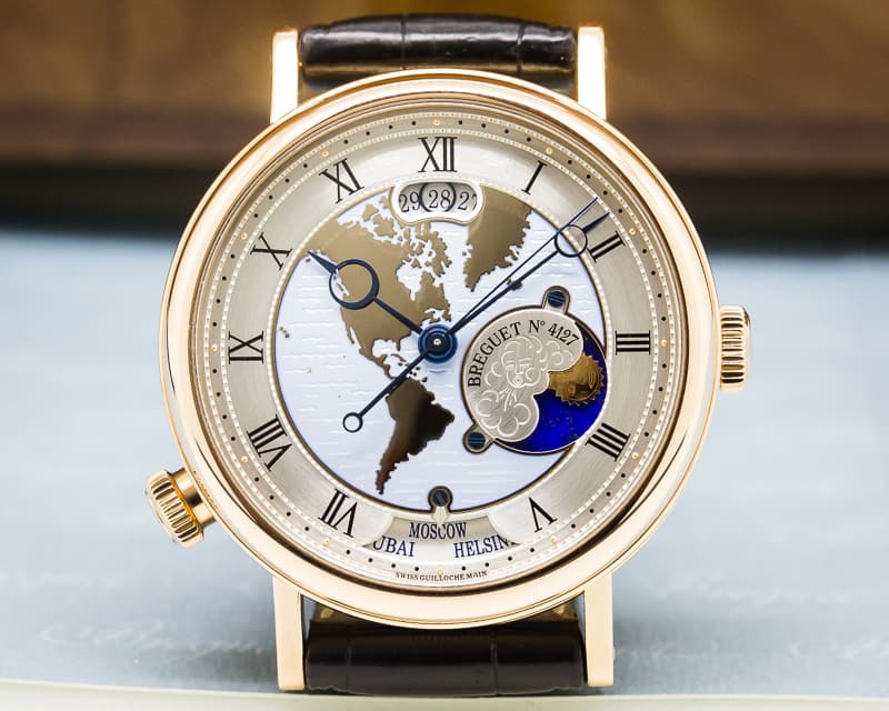 Breguet Classique Hora Mundi USA 18K Rose Gold 