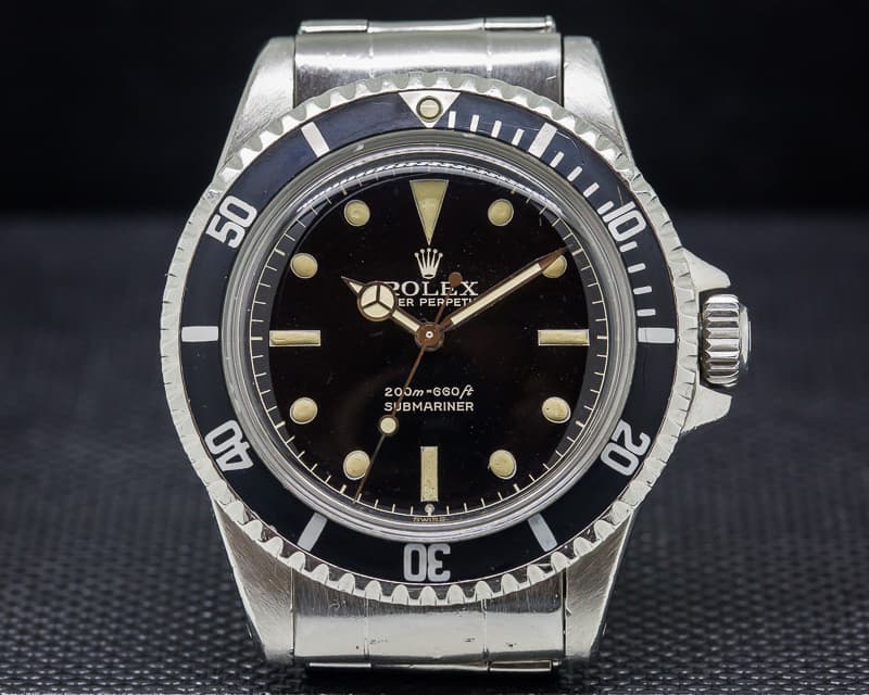 Rolex Submariner 5512 Gilt Chapter Ring FULL GLOSS DIAL
